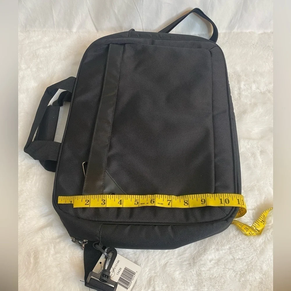 Golden Pacific black laptop bag